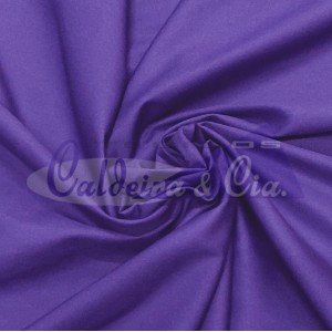Tecido Tricoline Silky Lisa cor - 3258 (Lilas Escuro)